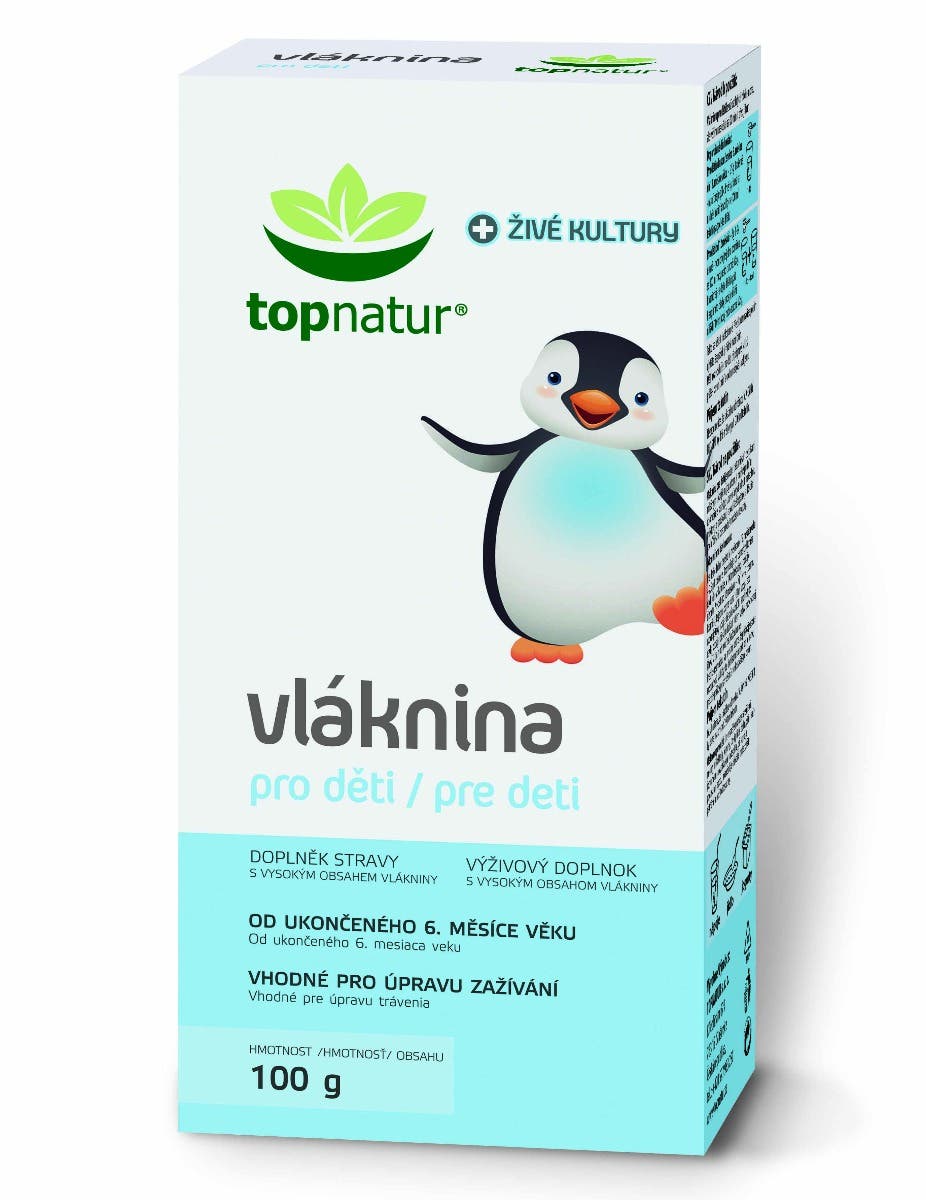 Topnatur Vláknina pro děti 100g