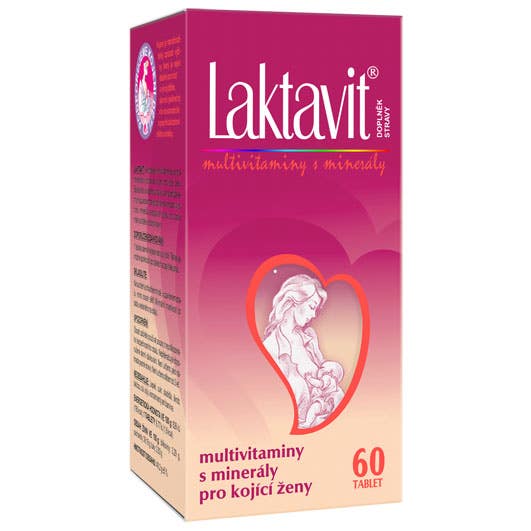VitaHarmony Laktavit multivitaminy pro kojící ženy 60 tablet