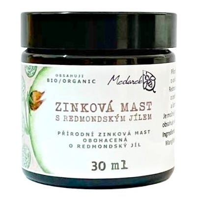 Medarek Zinková mast s redmondským jílem 30 ml