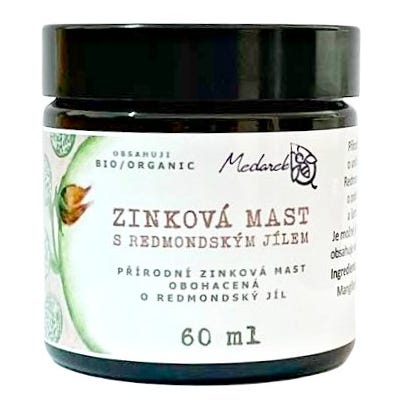 Medarek Zinková mast s redmondským jílem 60 ml