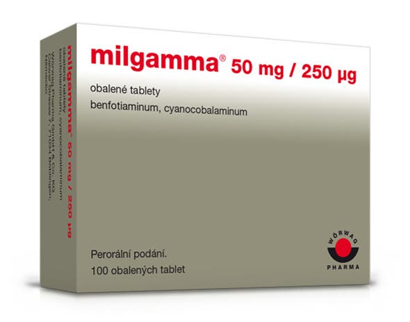 MILGAMMA POR 50MG/250MCG TBL OBD 100 koupíte na Vitalpoint.cz