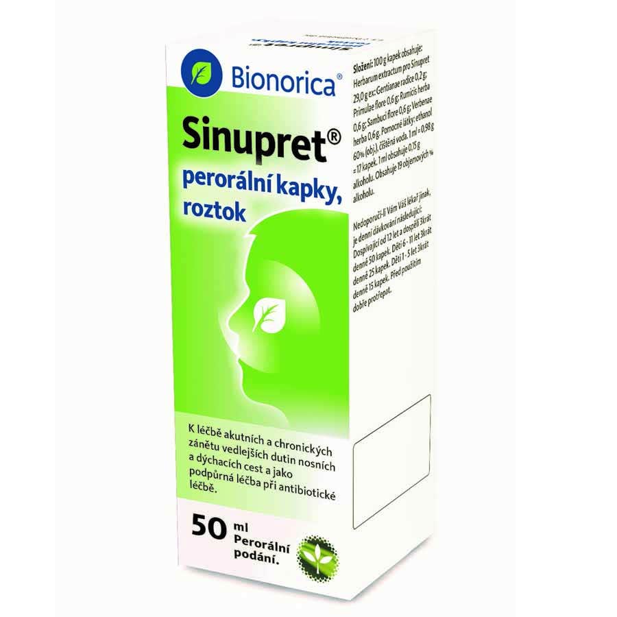 Sinupret kapky 50ml
