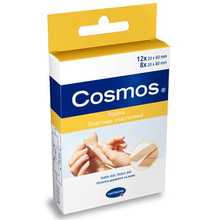Cosmos Náplast pružná mix 20 ks