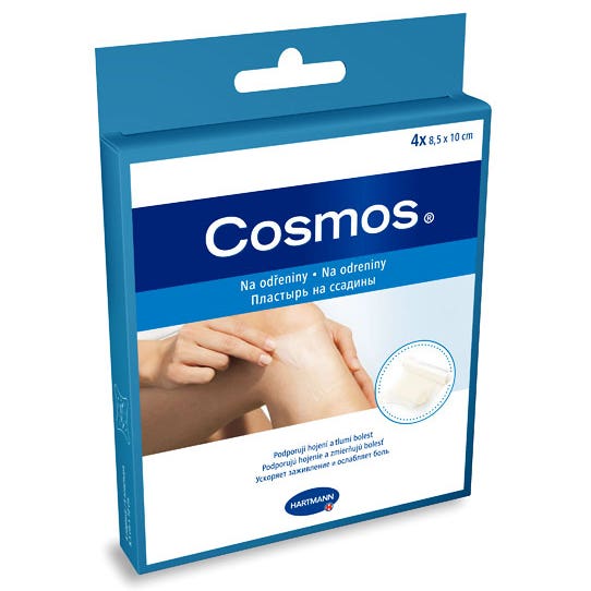 Cosmos Náplast na odřeniny 100 x 85 mm 4 ks