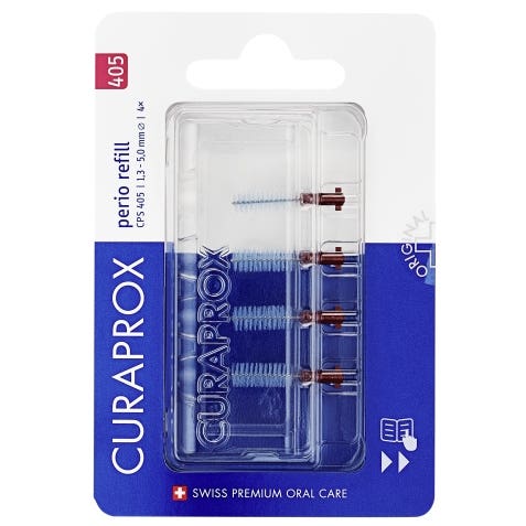 Curaprox CPS 405 Perio refill mezizubní kartáček 4 ks