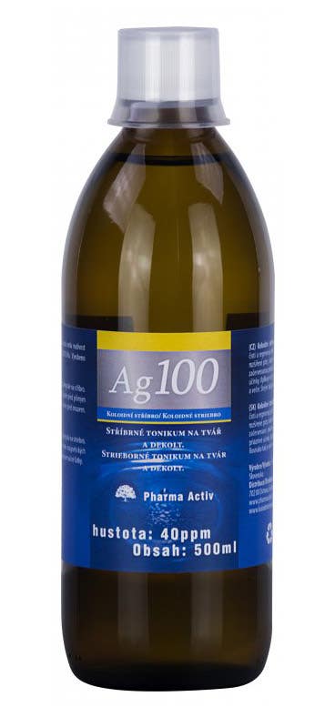 Pharma Activ Koloidní stříbro Ag100 40ppm 500ml