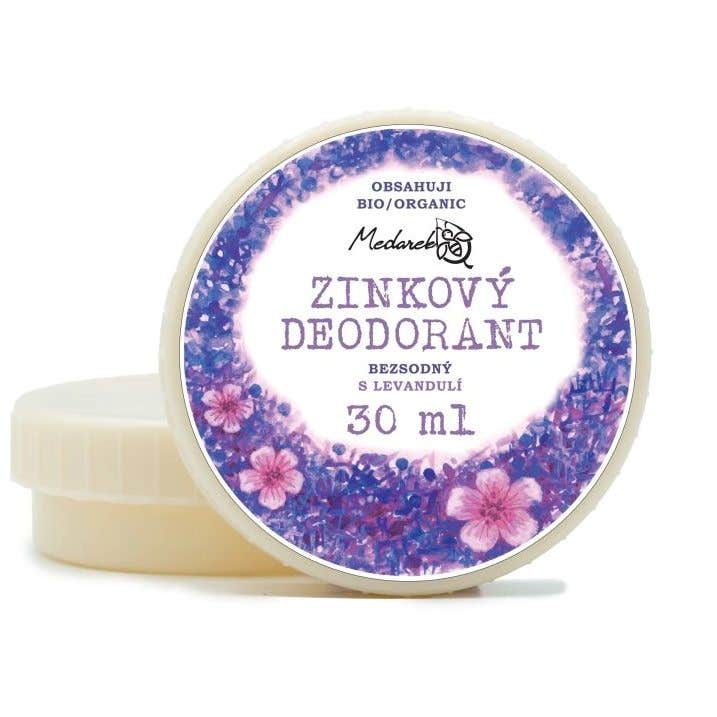 Medarek Zinkový deodorant – levandule 30 ml