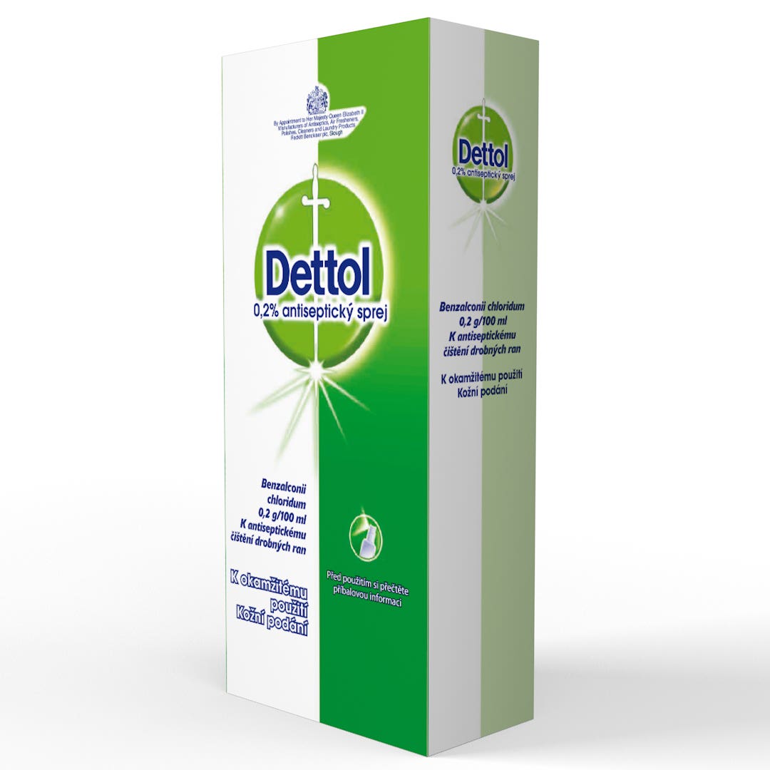 Dettol Antiseptický sprej 0,2% 100 ml