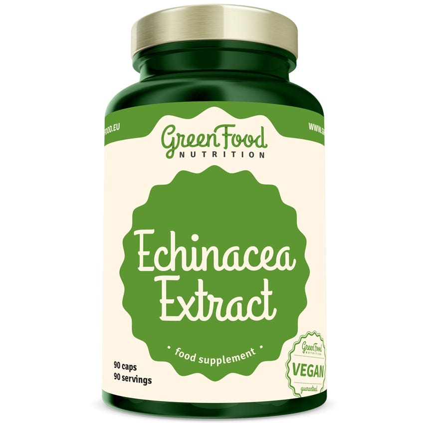 GreenFood Nutrition Echinacea 60 kapslí Obrázek