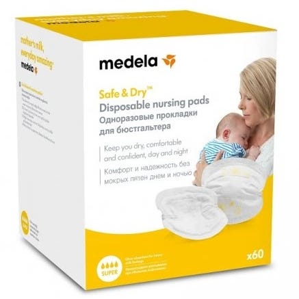 Medela Prsní vložky jednorázové super 60 ks