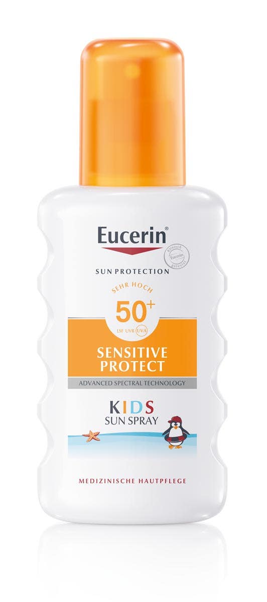 Eucerin Sun Dětský sprej na opalování Sensitive Protect SPF 50+ 200ml