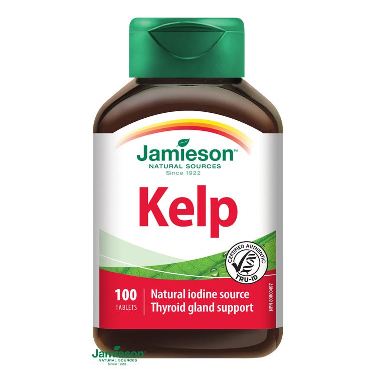 Jamieson Kelp mořské řasy 650 μg 100 tablet