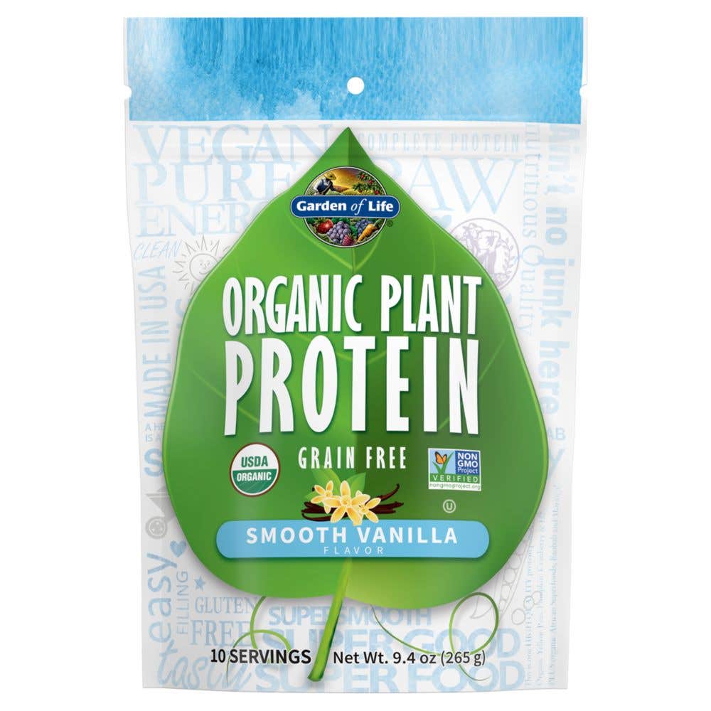 Garden of Life Organic Plant Protein - Smooth Vanilla 265g