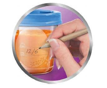 Avent Sada úložných pohárků na potraviny  Obrázek