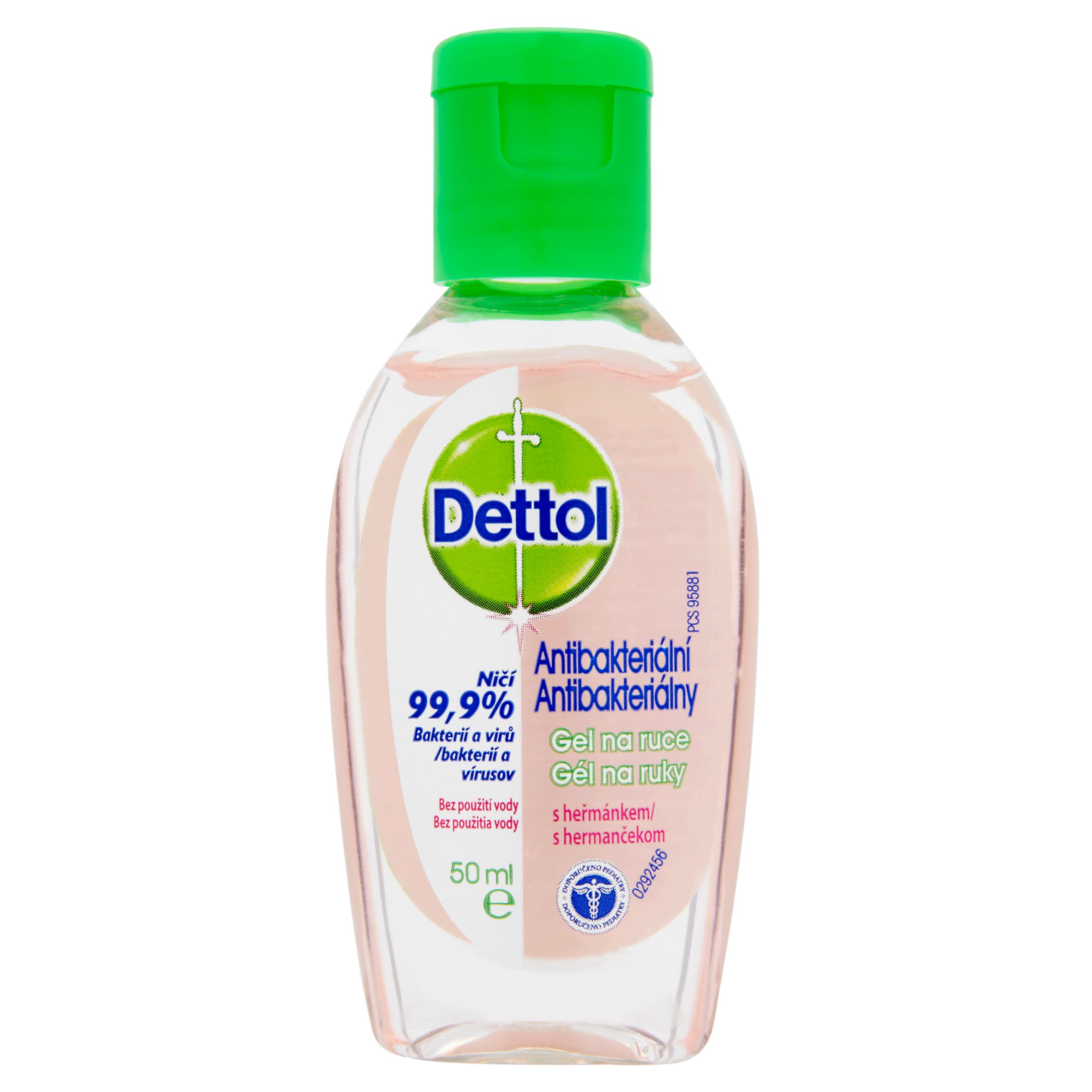 Dettol Antibakteriální gel na ruce s heřmánkem 200 ml
