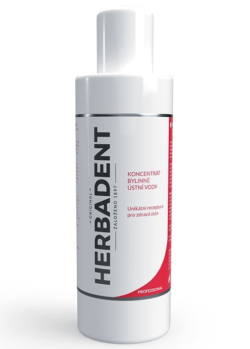 Herbadent Bylinná ústní voda koncentrát 250ml Obrázek