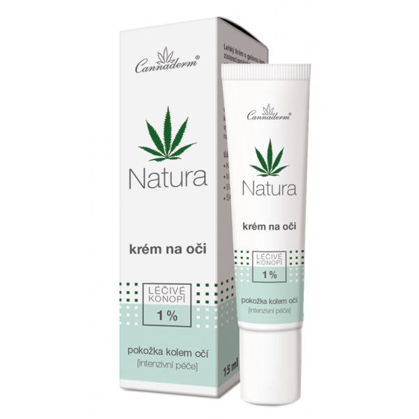 Cannaderm Natura krém na oči 15ml