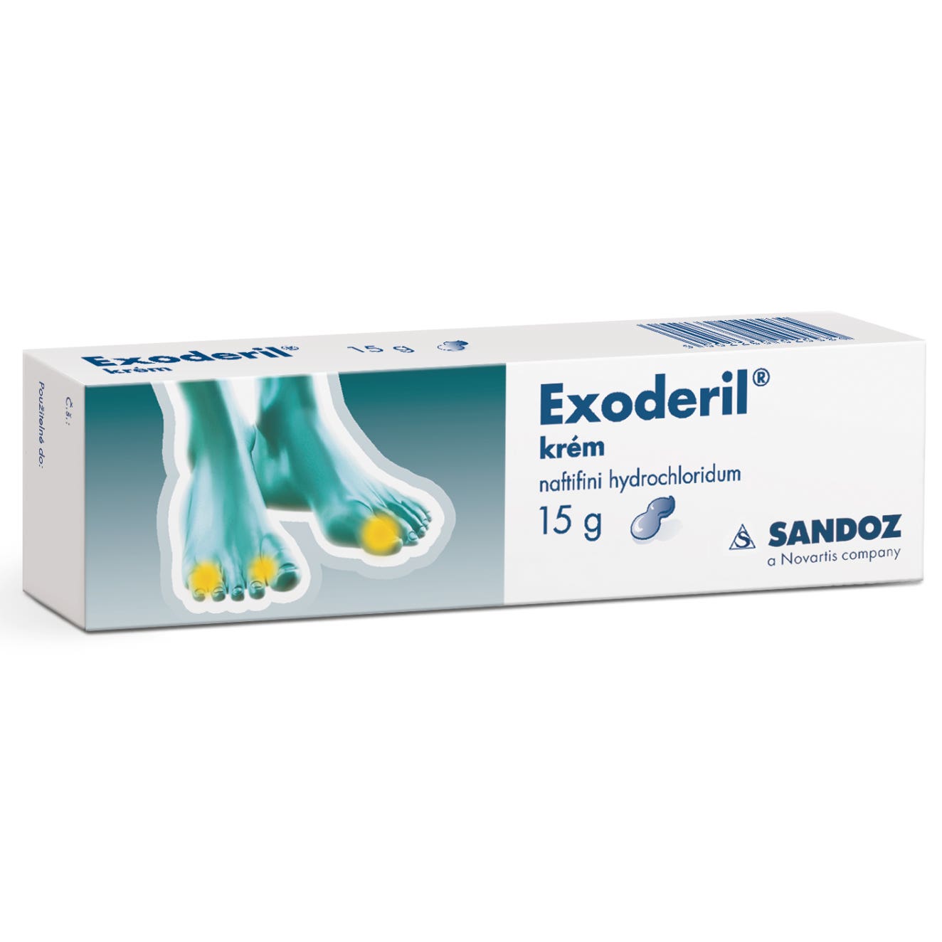 Exoderil 10 mg/g krém 15 g