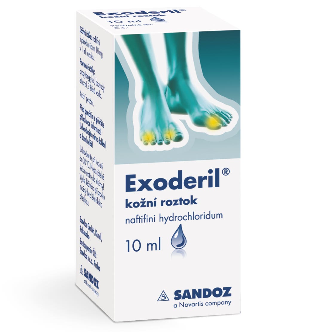 Exoderil 10 mg/ml kožní roztok, 10 ml