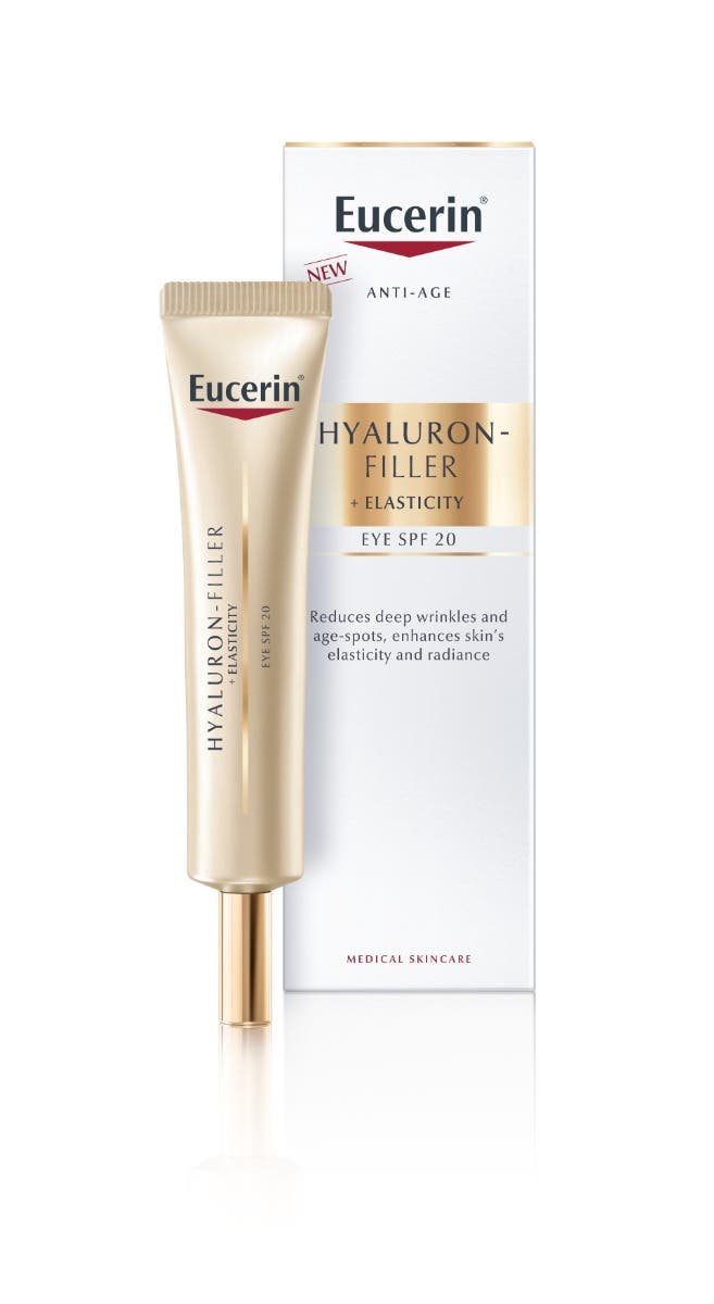 Eucerin Hyaluron-Filler + Elasticity Oční krém SPF 20 15 ml