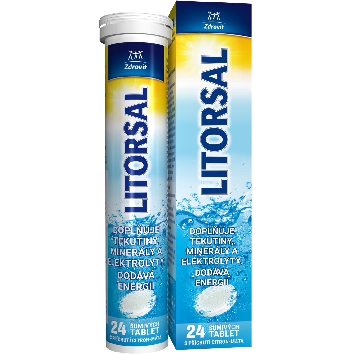 Litorsal Šumivé tablety při dehydrataci 24 tablet