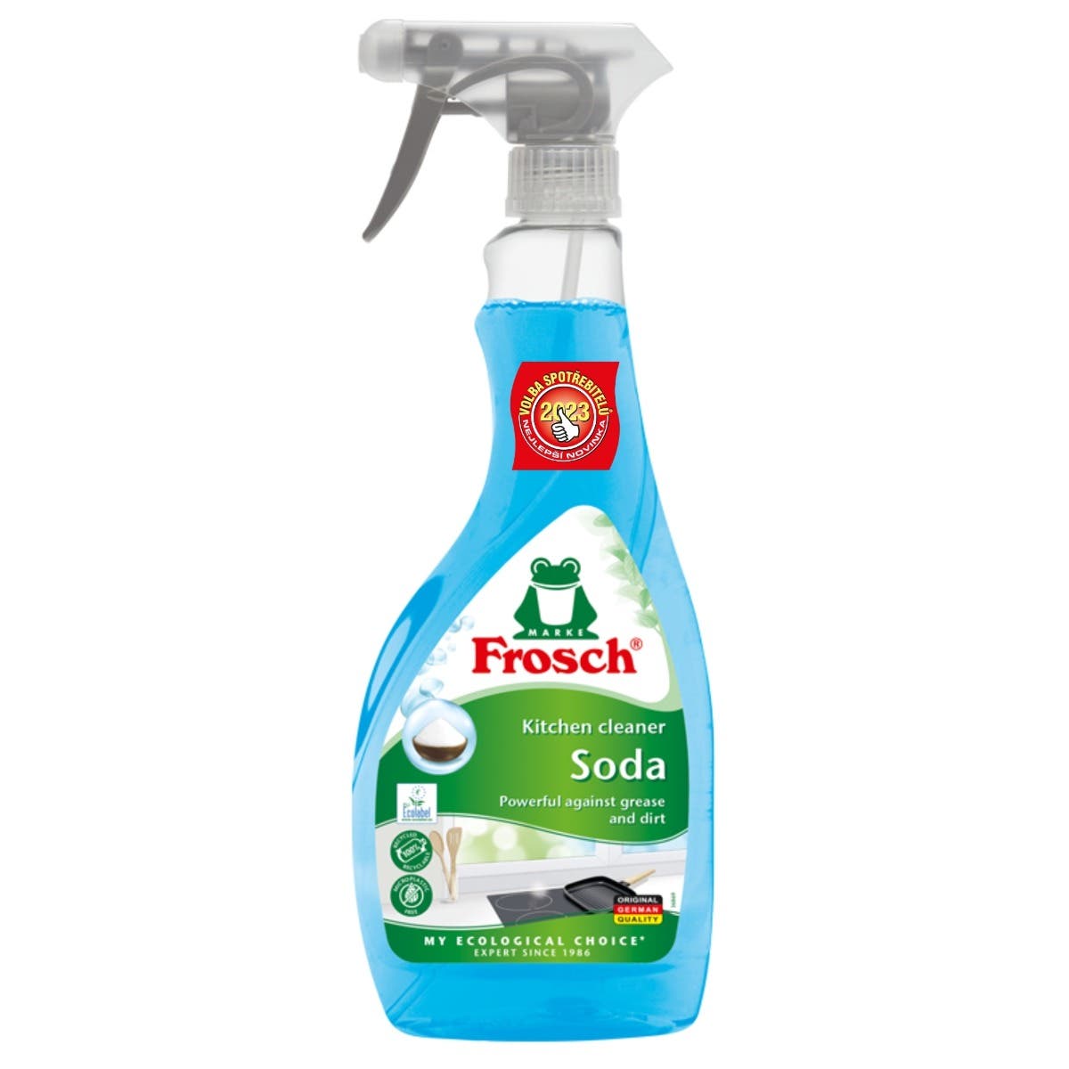 Frosch kuch.čistič se sodou sprej 500 ml 706541