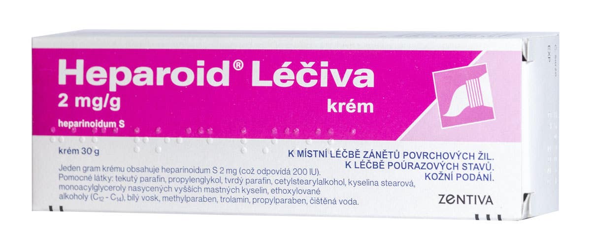 Heparoid Léčiva krém 30g