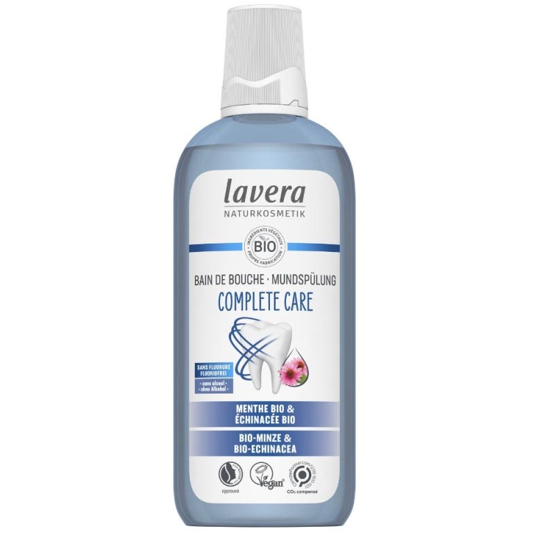 Lavera Ústní voda Complete Care bez fluoridu 400 ml