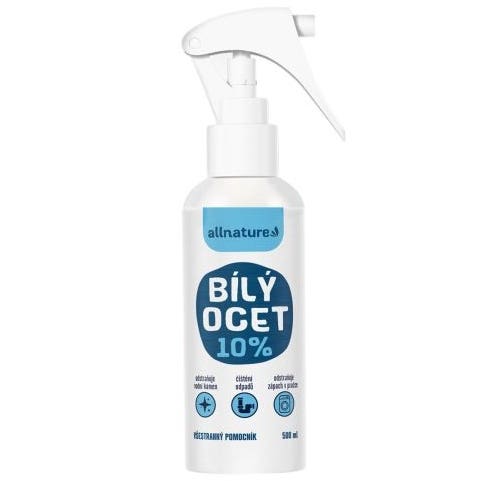 Allnature Bílý ocet sprej 10% - 500 ml