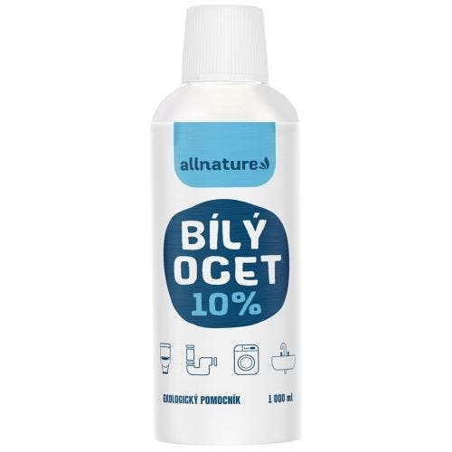 Allnature Bílý ocet 10% - 1000 ml