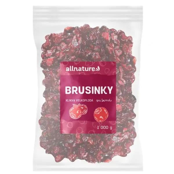 Allnature Brusinka (klikva) sušená 1000 g Obrázek
