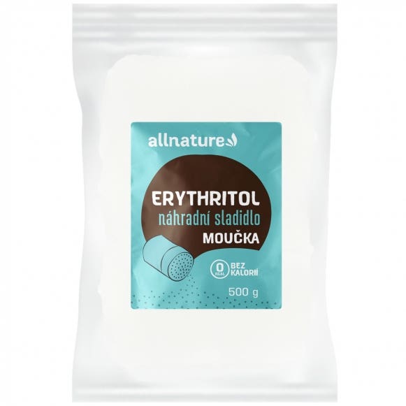 Allnature Erythritol moučka 500 g Obrázek