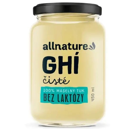 Allnature Ghí 450 ml Obrázek