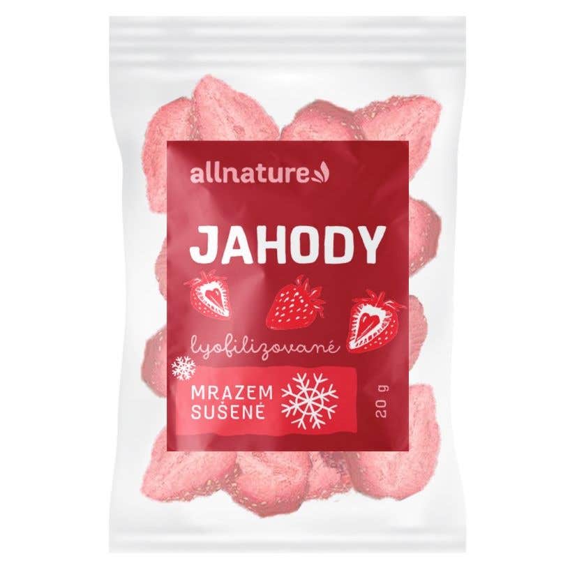 Allnature Jahoda sušená mrazem 20 g Obrázek