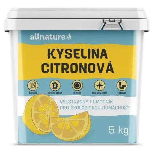Allnature Kyselina citronová 5 kg Obrázek