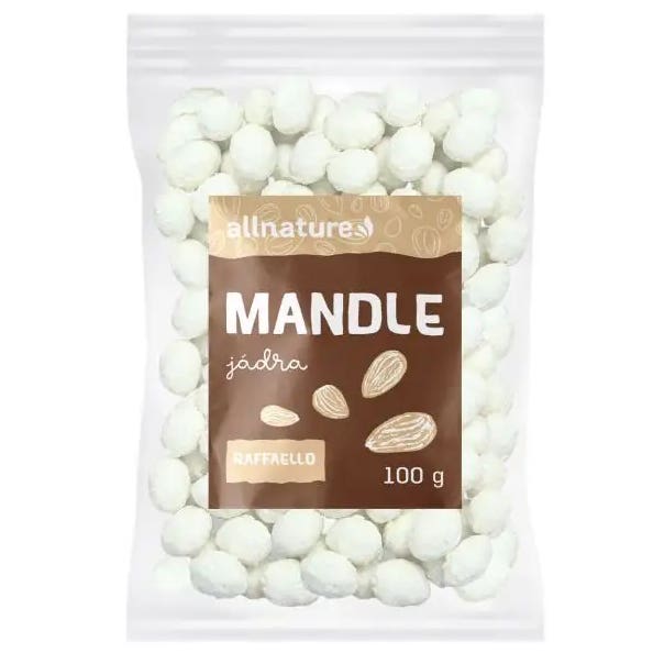 Allnature Mandle Raffaello 100 g Obrázek
