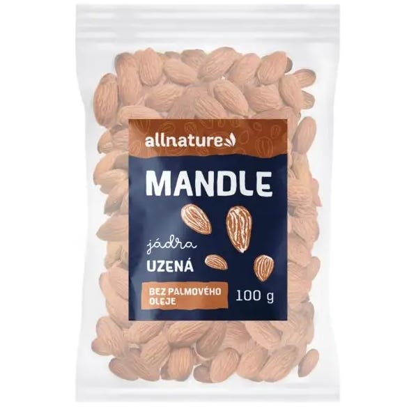 Allnature Mandle uzené 100 g Obrázek