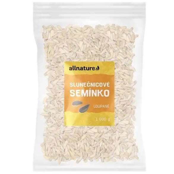 Allnature Slunečnicové semínko loupané 1000g koupíte na Vitalpoint.cz