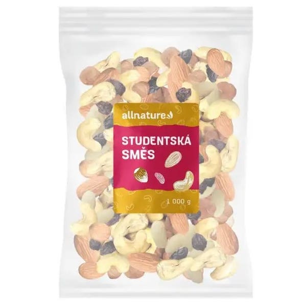 Allnature Studentská směs 1000 g Obrázek