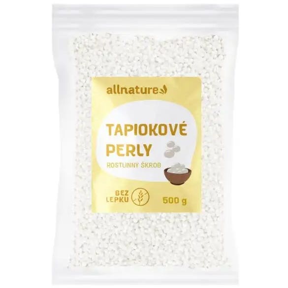 Allnature Tapiokové perly 500 g Obrázek