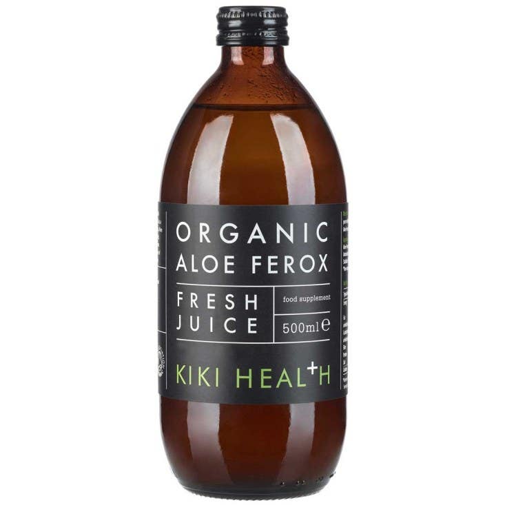 KIKI Health Aloe Ferox Juice Organic, přírodní šťáva z Aloe, 500 ml