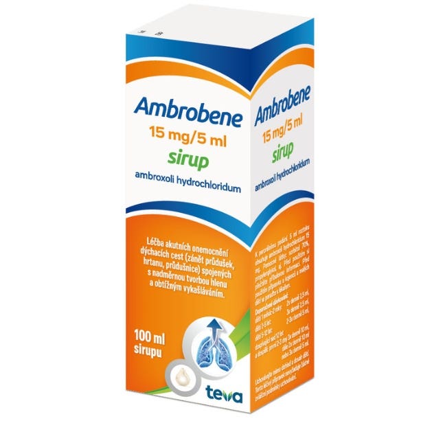 Ambrobene 15 mg/5 ml por.sir. 1 x 100 ml koupíte na Vitalpoint.cz