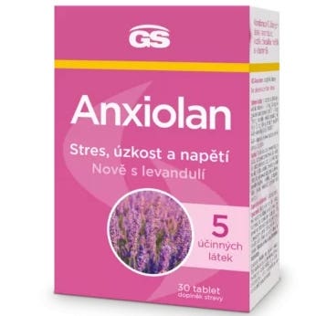 GS Anxiolan 30 tablet Obrázek