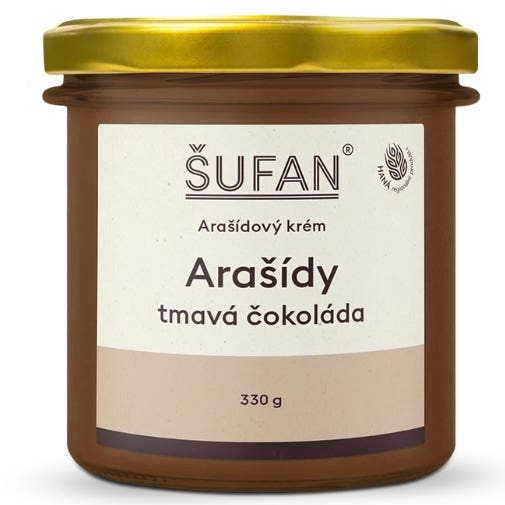 Šufan Arašídy s tmavou čokoládou 330 g