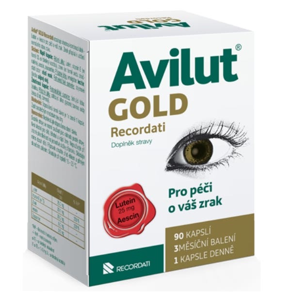 Avilut Gold Recordati 90 kapslí