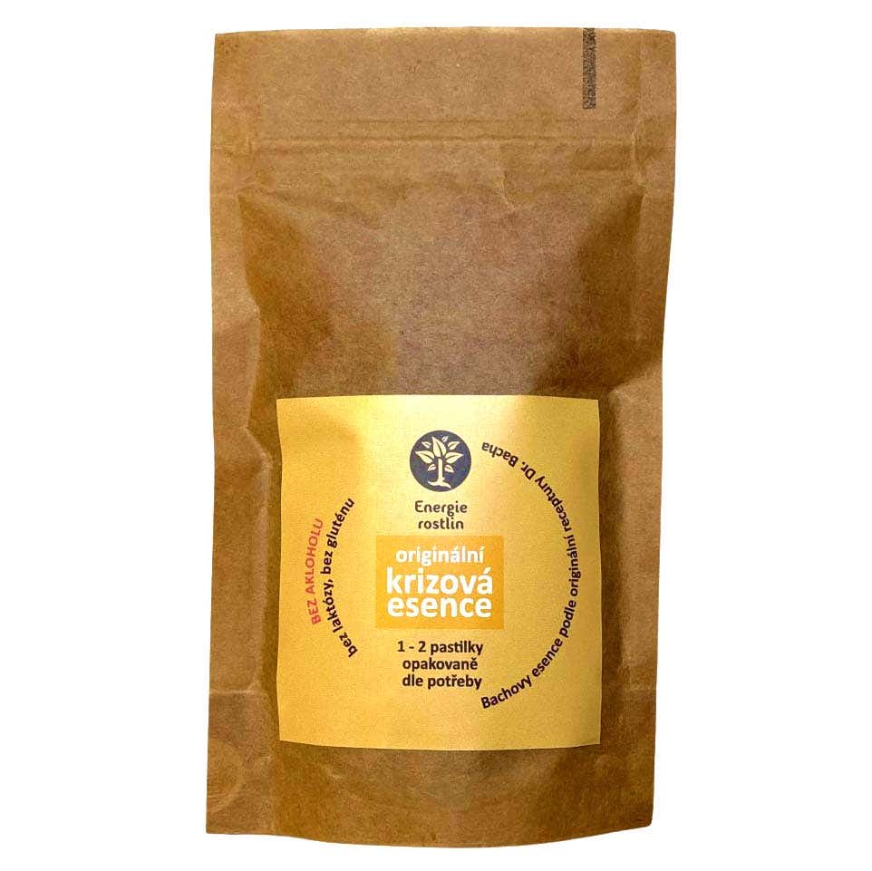 Energie rostlin Bachovy esence - Krizové esence - pastilky náhradní náplň 100 g