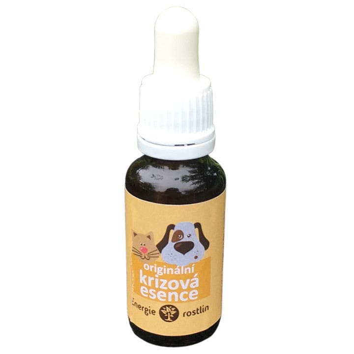 Energie rostlin Bachovy esence - Krizová esence podle Dr. Bacha pro psy a kočky – kapky 20 ml