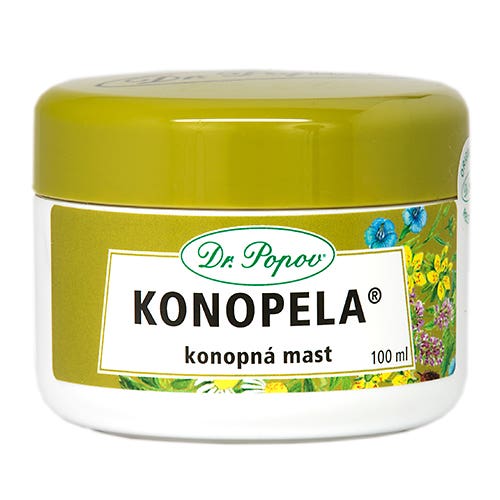 Dr. Popov Konopela bylinná mast 100 ml