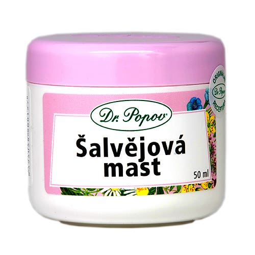 Dr. Popov Šalvějová mast 50 ml