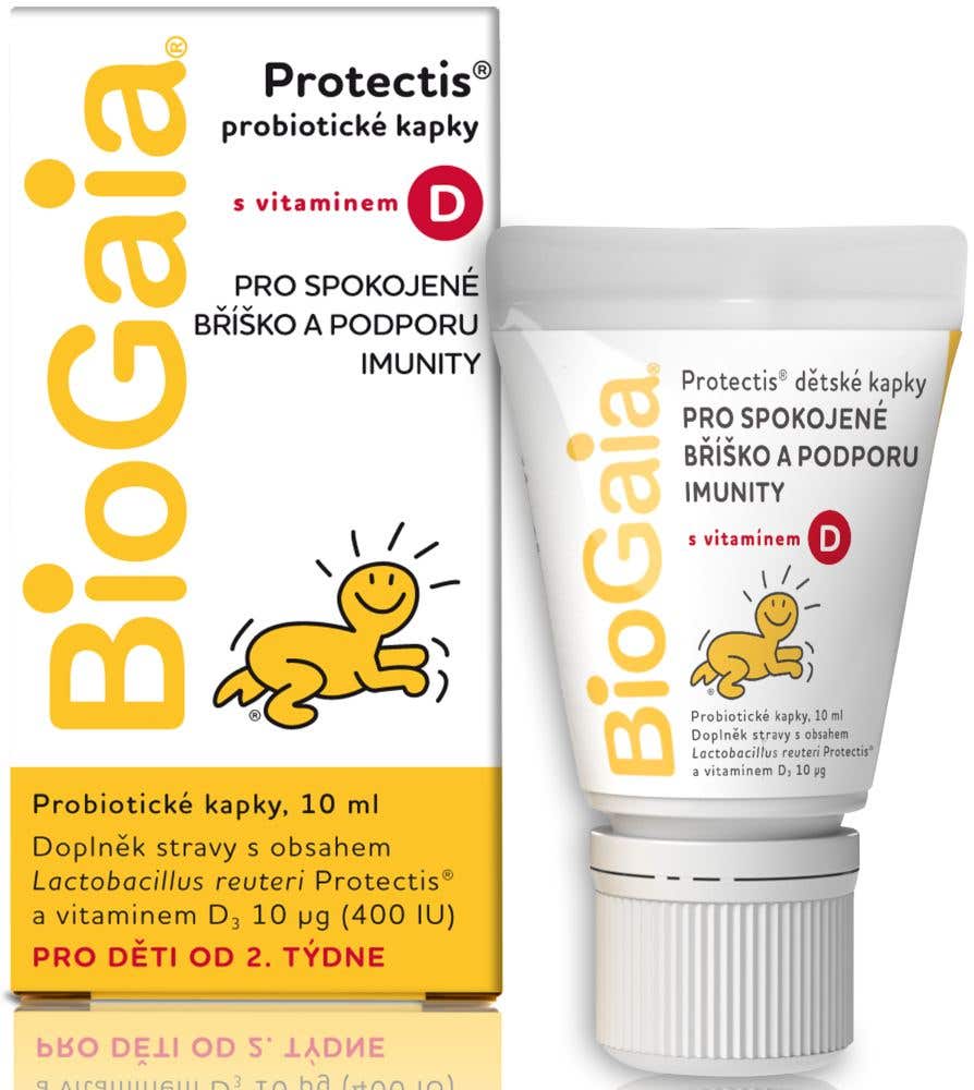 BioGaia Protectis probiotické kapky s vitamínem D 10 ml